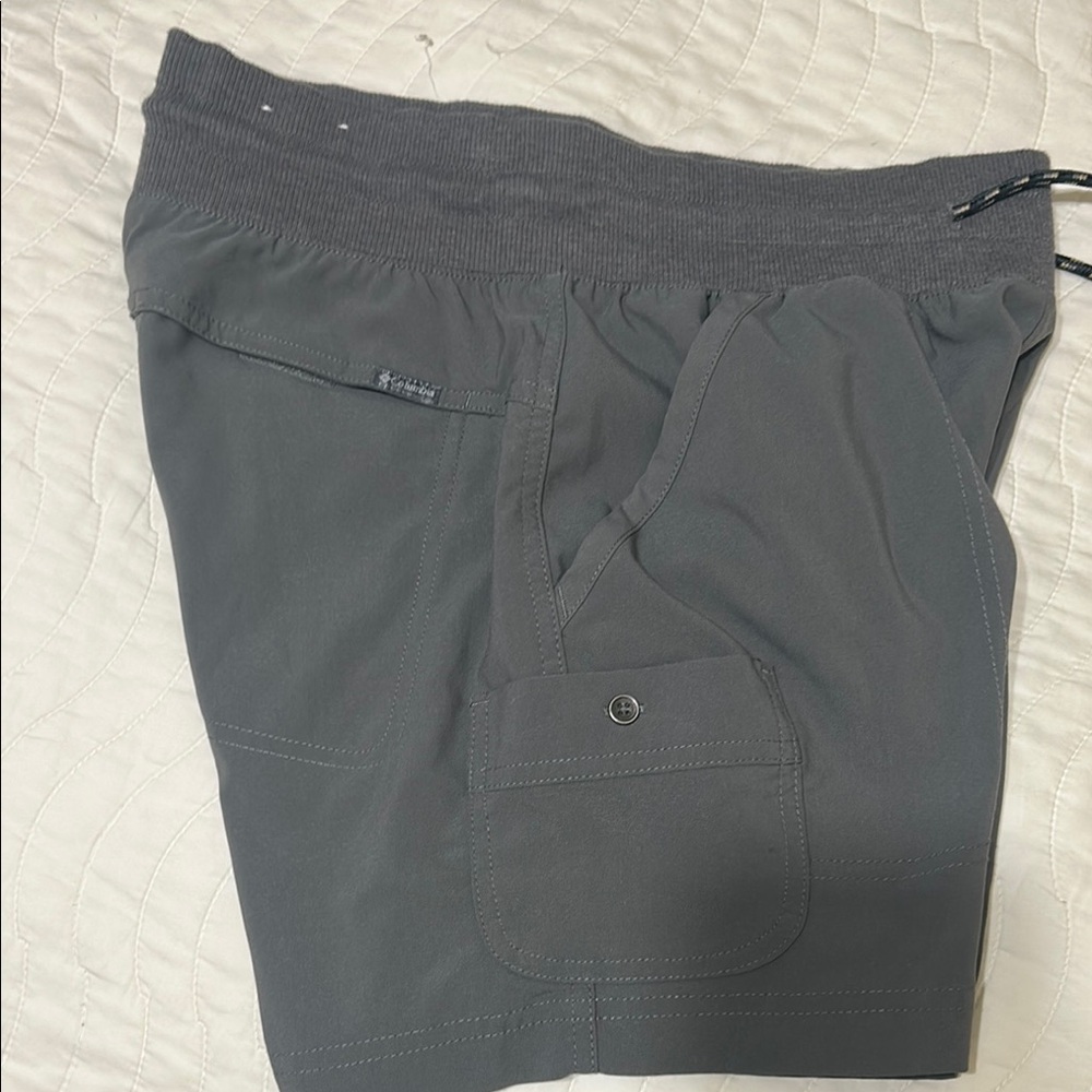Colombia Gray Drawstring Shorts